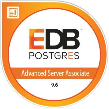 EDB Certified Associate - Postgres Advanced Server 9.6