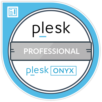Plesk Onyx Professional Certification